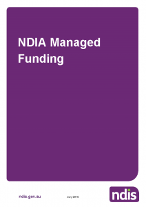 NDIA Managed Funding