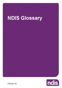 NDIS Glossary